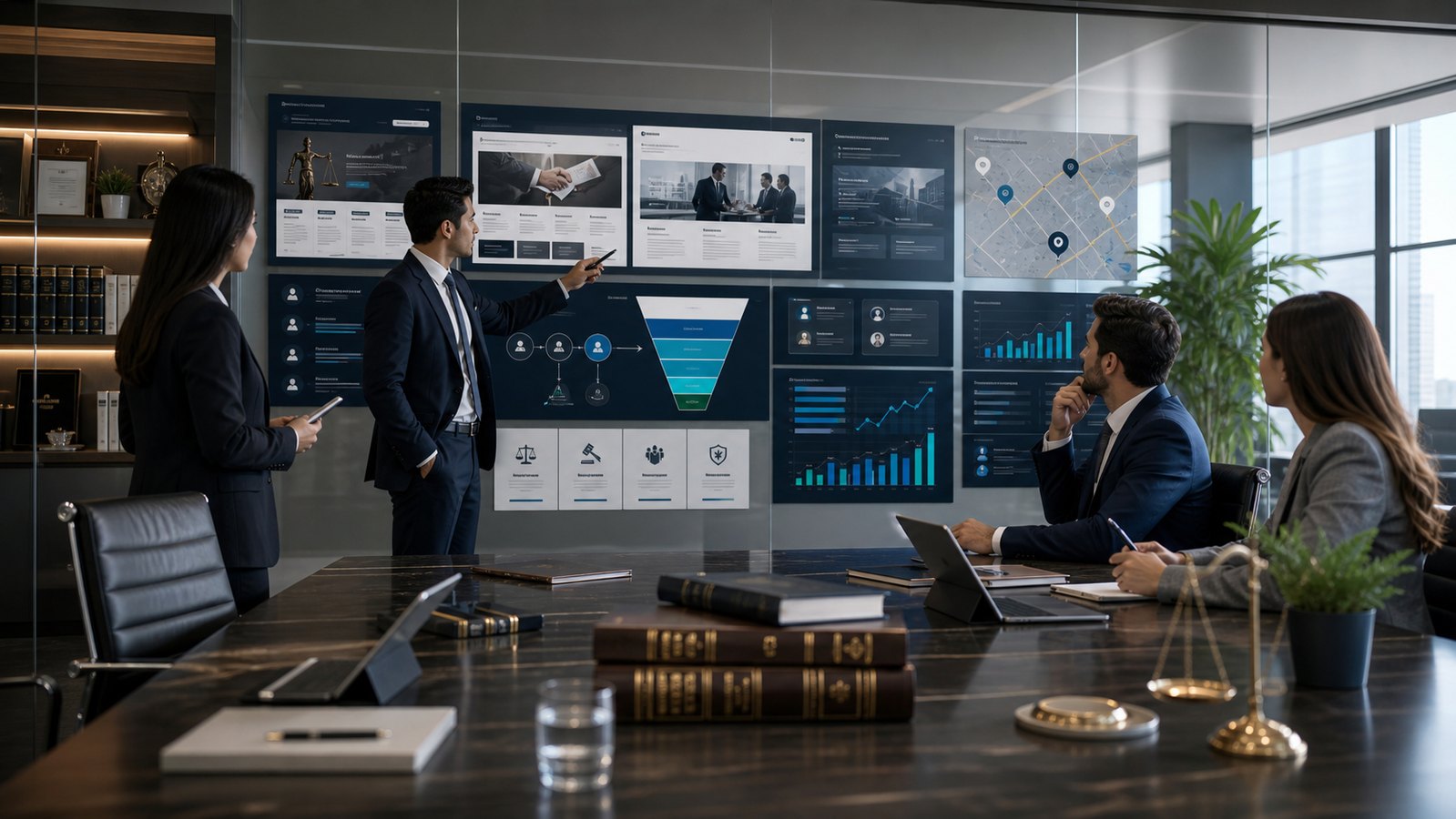 Lawyer website design and legal intake planning